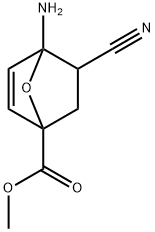 7-Oxabicyclo[2.2.1]hept-2-ene-1-carboxylicacid,4-amino-5-cyano-,methyl|