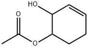 3-Cyclohexene-1,2-diol, 1-acetate (9CI) Structure
