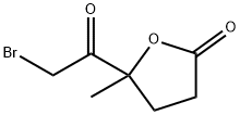 2(3H)-Furanone, 5-(bromoacetyl)dihydro-5-methyl- (9CI)|