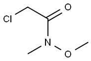 2-CHLORO N-METHOXY N METHYL ACETAMIDE 结构式