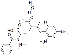 D-AMETHOPTERIN HYDRATE, 95 Struktur