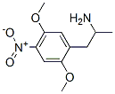 1-(2,5-dimethoxy-4-nitrophenyl)-2-aminopropane Struktur