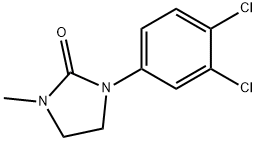 1-(3,4-ジクロロフェニル)-3-メチルイミダゾリジン-2-オン 化学構造式