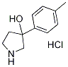 3-p-Tolyl-pyrrolidin-3-ol hydrochloride Structure