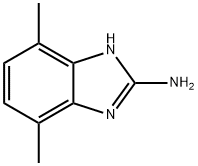 1H-Benzimidazol-2-amine,4,7-dimethyl-(9CI),67468-93-3,结构式