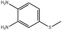 1,2-Benzenediamine,  4-(methylthio)-,67469-02-7,结构式