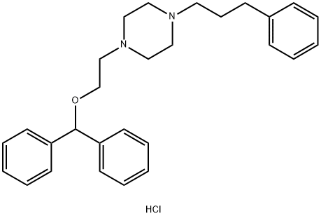 1-(2-디페닐메톡시에틸)-4-(3-페닐프로필)피페라진이염화물