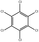 HEXACHLOROBENZENE-UL-14C Struktur