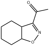 Ethanone, 1-(3a,4,5,6,7,7a-hexahydro-1,2-benzisoxazol-3-yl)- (9CI) Structure