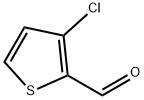 3-クロロチオフェン-2-カルブアルデヒド 化学構造式