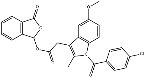 他美辛 结构式