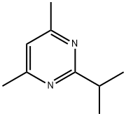 Pyrimidine, 4,6-dimethyl-2-(1-methylethyl)- (9CI) 化学構造式