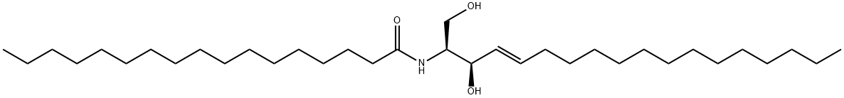 N-ヘプタデカノイル-D-ERYTHRO-スフィンゴシン 化学構造式