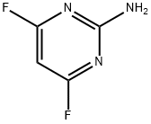 2-AMINO-4,6-DIFLUOROPYRIMIDINE Struktur