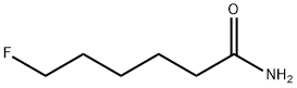 6-フルオロヘキサンアミド 化学構造式