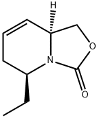 3H-Oxazolo[3,4-a]pyridin-3-one,5-ethyl-1,5,6,8a-tetrahydro-,(5S,8aS)-(9CI) Structure