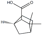 (1R-exo)-3,3-dimethylbicyclo[2.2.1]heptane-2-carboxylic acid Struktur