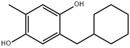 1,4-Benzenediol, 2-(cyclohexylmethyl)-5-methyl- (9CI)|