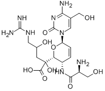 Mildiomycin 结构式