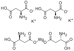 天冬氨酸镁钾,67528-13-6,结构式