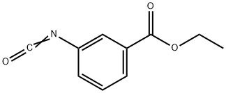 3-イソシアナト安息香酸エチル 化学構造式