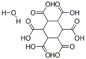 1,2,3,4,5,6-CYCLOHEXANEHEXACARBOXYLIC ACID MONOHYDRATE,67537-70-6,结构式