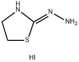 2-hydrazino-4,5-dihydro-1,3-thiazole hydroiodide Structure