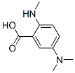 Benzoic acid, 5-(dimethylamino)-2-(methylamino)- (9CI) 化学構造式