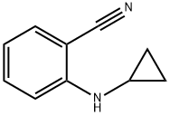 2-(环丙基氨基)苄腈,675575-45-8,结构式