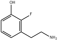 Phenol, 3-(2-aminoethyl)-2-fluoro- (9CI) 结构式