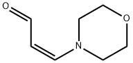 2-Propenal,3-(4-morpholinyl)-,(2Z)-(9CI) 化学構造式