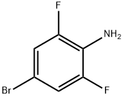 4-溴-2,6-二氟苯胺 结构式