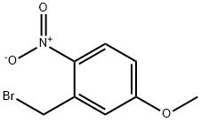2-(BROMOMETHYL)-4-METHOXY-1-NITROBENZENE Struktur