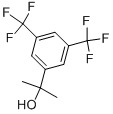 2-(3,5-ビス(トリフルオロメチル)フェニル)プロパン-2-オール 化学構造式