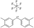 Bis(3,4-dimethylphenyl)iodonium hexafluorophosphate Structure