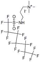 trimethyl-3-[[(pentadecafluoroheptyl)sulphonyl]amino]propylammonium iodide|氟烷基季铵碘化物