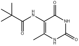 Propanamide, 2,2-dimethyl-N-(1,2,3,4-tetrahydro-6-methyl-2,4-dioxo-5-pyrimidinyl)- (9CI)|