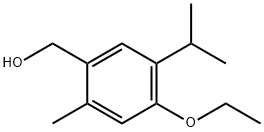 Benzenemethanol, 4-ethoxy-2-methyl-5-(1-methylethyl)- (9CI) Structure