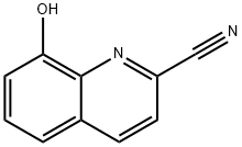 8-羟基喹啉-2-甲腈 结构式