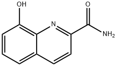8-ヒドロキシ-2-キノリンカルボキサミド 化学構造式