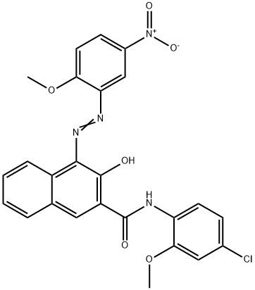 67599-17-1 N-(4-chloro-2-methoxyphenyl)-3-hydroxy-4-[(2-methoxy-5-nitrophenyl)azo]naphthalene-2-carboxamide 