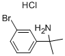 1-(3-溴苯基)-1-甲基乙胺盐酸盐, 676135-18-5, 结构式