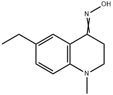 4(1H)-Quinolinone,6-ethyl-2,3-dihydro-1-methyl-,oxime(9CI) Structure