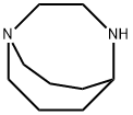 1,4-Diazabicyclo[3.3.3]undecane(9CI) Structure