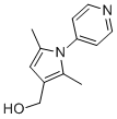 1H-PYRROLE-3-METHANOL, 2,5-DIMETHYL-1-(4-PYRIDINYL)- 化学構造式