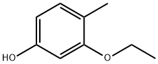 Phenol, 3-ethoxy-4-methyl- (9CI) Struktur