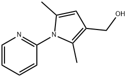 1H-PYRROLE-3-METHANOL, 2,5-DIMETHYL-1-(2-PYRIDINYL)- Structure