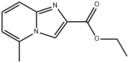 5-イミダゾ[1,2-A]ピリジン-2-カルボン酸エチル 化学構造式