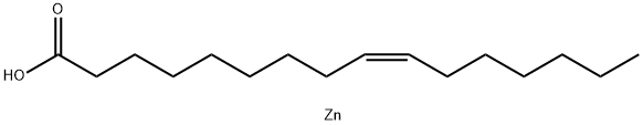 ビス[(Z)-9-ヘキサデセン酸]亜鉛 化学構造式