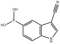 3-cyano-1H-indol-5-ylboronic acid|